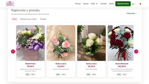 Ukážka projektu kvetyjanka.sk – Cieľ projektu