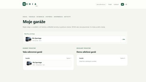 Ukážka projektu vehia.eu – Cieľ projektu