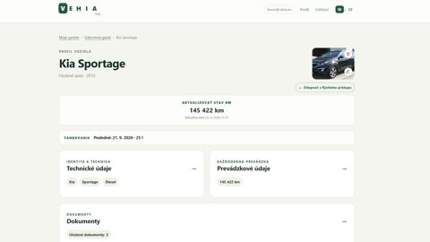 Ukážka projektu vehia.eu – Cieľ projektu